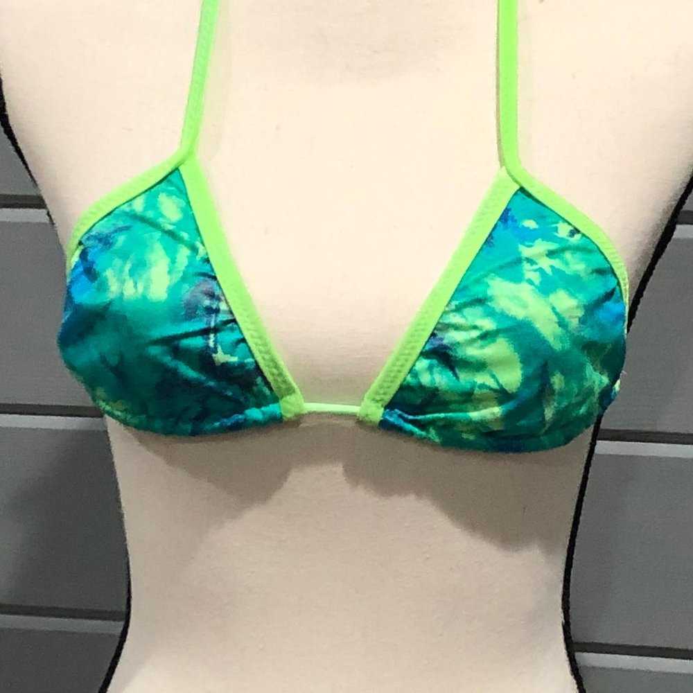 Ocean blue green Skinz string bikini